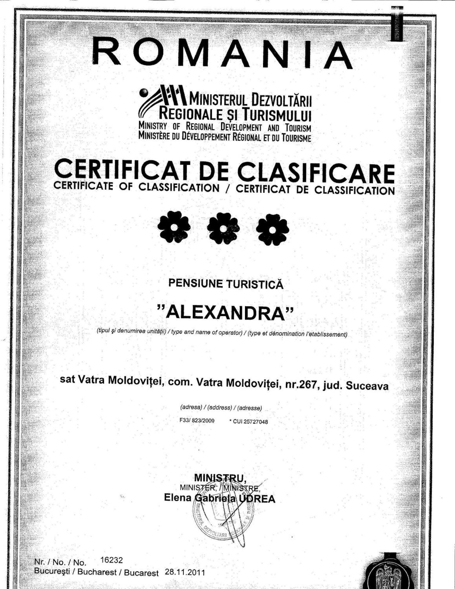 Pensiunea Alexandra Vatra Moldoviţei Exterior foto